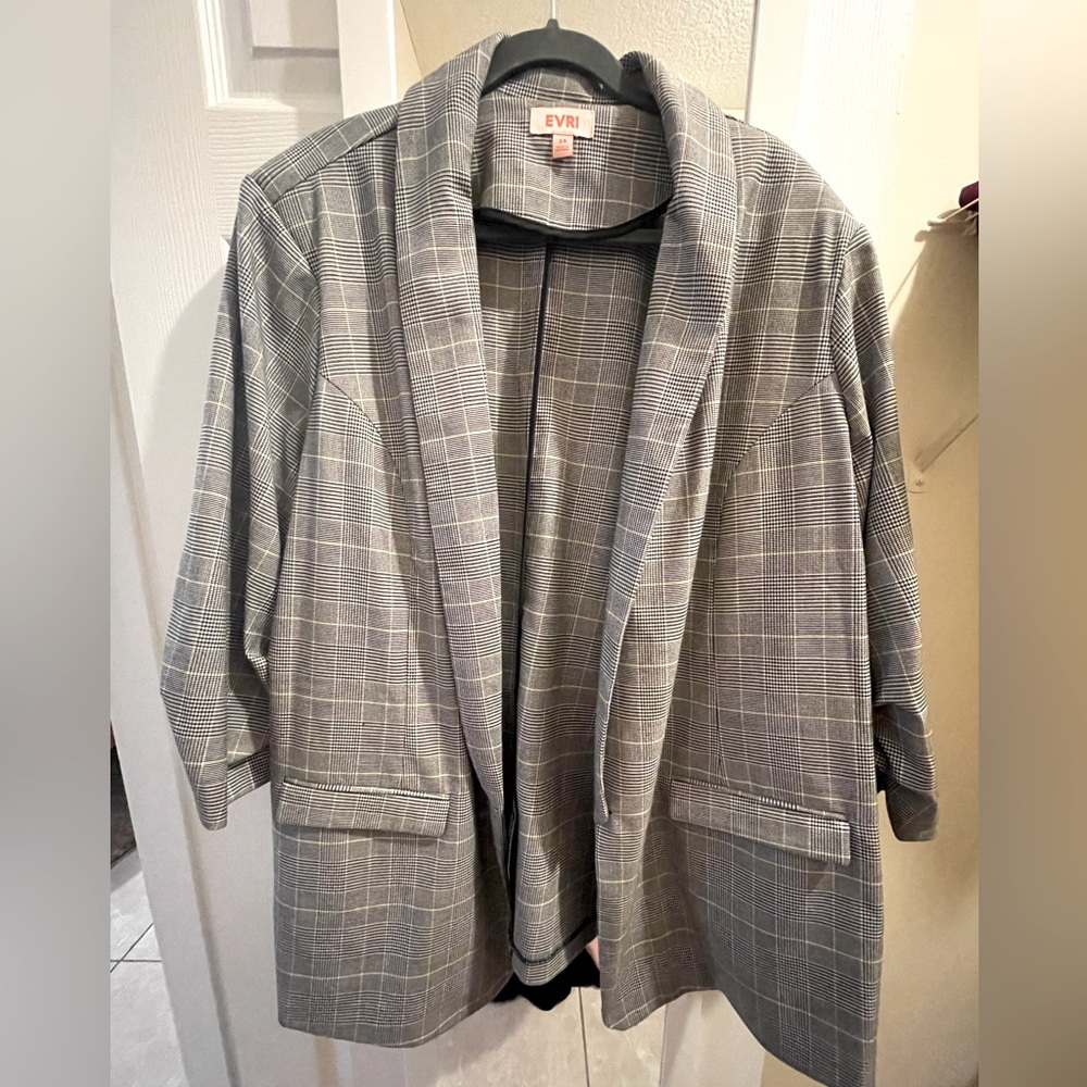 Plaid 4X Blazer!